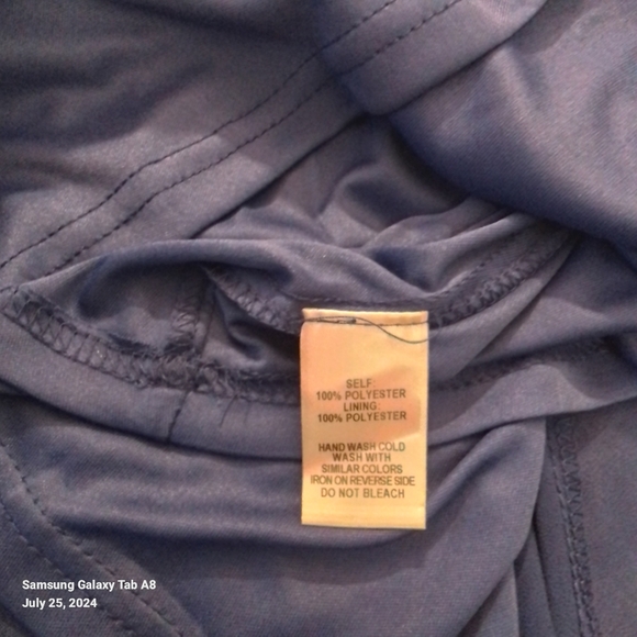 Lulu's Forevermore Blue Strappy Skater Dress size XS - Picture 13 of 14